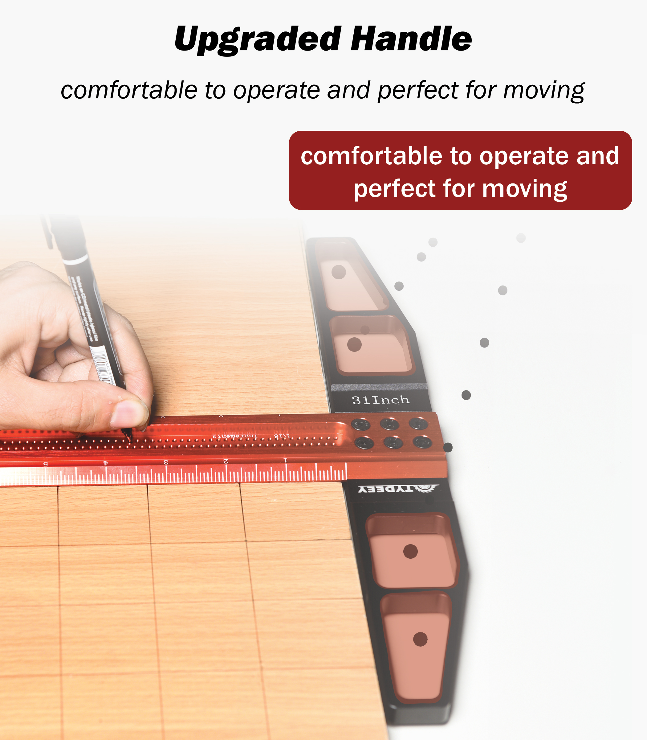 Professional Carpenter Square Layout Tools L Type Ruler 90 Degree  Positioning for Measuring and Marking Tool Carpentry