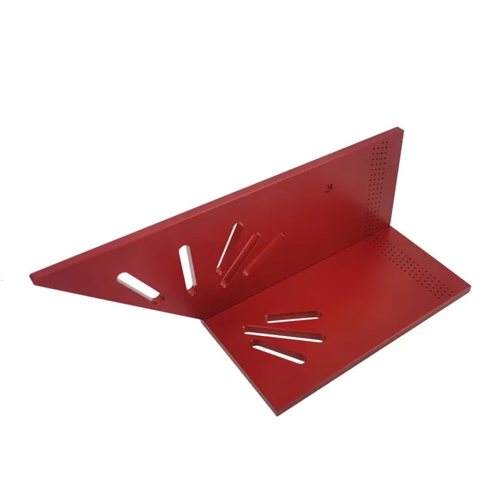 Aluminum Alloy Woodworking Saddle Layout Square Gauge 3D Mitre Angle Measuring Template Tool Carpenter Layout Ruler 5